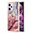Custodia Silicone Gel Morbida Fantasia Modello Cover con Anello Supporto YB1 per Xiaomi Redmi Note 12 Pro 5G