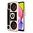 Custodia Silicone Gel Morbida Fantasia Modello Cover con Anello Supporto YB2 per Samsung Galaxy A02s