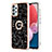 Custodia Silicone Gel Morbida Fantasia Modello Cover con Anello Supporto YB2 per Samsung Galaxy A52s 5G Multicolore