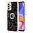 Custodia Silicone Gel Morbida Fantasia Modello Cover con Anello Supporto YB2 per Samsung Galaxy A73 5G