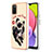 Custodia Silicone Gel Morbida Fantasia Modello Cover con Anello Supporto YB2 per Samsung Galaxy M02s