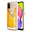 Custodia Silicone Gel Morbida Fantasia Modello Cover con Anello Supporto YB2 per Samsung Galaxy M02s