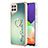 Custodia Silicone Gel Morbida Fantasia Modello Cover con Anello Supporto YB2 per Samsung Galaxy M32 4G Verde