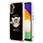 Custodia Silicone Gel Morbida Fantasia Modello Cover con Anello Supporto YB2 per Samsung Galaxy Quantum4 5G