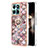 Custodia Silicone Gel Morbida Fantasia Modello Cover con Anello Supporto YB3 per Huawei Honor X8b