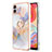 Custodia Silicone Gel Morbida Fantasia Modello Cover con Anello Supporto YB3 per Samsung Galaxy M04