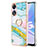 Custodia Silicone Gel Morbida Fantasia Modello Cover con Anello Supporto YB5 per Oppo A78 5G Colorato