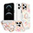 Custodia Silicone Gel Morbida Fantasia Modello Cover con Anello Supporto YJ1 per Apple iPhone 13 Pro Max Multicolore