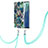 Custodia Silicone Gel Morbida Fantasia Modello Cover con Cinghia Cordino Mano Y01B per Samsung Galaxy Note 20 5G