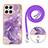 Custodia Silicone Gel Morbida Fantasia Modello Cover con Cinghia Cordino Mano Y05B per Huawei Honor X8 4G
