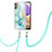 Custodia Silicone Gel Morbida Fantasia Modello Cover con Cinghia Cordino Mano Y05B per Samsung Galaxy A33 5G