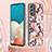 Custodia Silicone Gel Morbida Fantasia Modello Cover con Cinghia Cordino Mano Y06B per Samsung Galaxy A23 5G