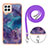 Custodia Silicone Gel Morbida Fantasia Modello Cover con Cinghia Cordino Mano YB7 per Samsung Galaxy M32 4G