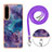 Custodia Silicone Gel Morbida Fantasia Modello Cover con Cinghia Cordino Mano YB7 per Sony Xperia 1 IV