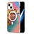 Custodia Silicone Gel Morbida Fantasia Modello Cover con Mag-Safe Magnetic per Apple iPhone 13