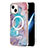 Custodia Silicone Gel Morbida Fantasia Modello Cover con Mag-Safe Magnetic per Apple iPhone 13