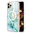 Custodia Silicone Gel Morbida Fantasia Modello Cover con Mag-Safe Magnetic per Apple iPhone 13 Pro