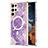 Custodia Silicone Gel Morbida Fantasia Modello Cover con Mag-Safe Magnetic per Samsung Galaxy S22 Ultra 5G