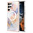 Custodia Silicone Gel Morbida Fantasia Modello Cover con Mag-Safe Magnetic per Samsung Galaxy S22 Ultra 5G