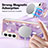 Custodia Silicone Gel Morbida Fantasia Modello Cover con Mag-Safe Magnetic per Samsung Galaxy S23 Plus 5G