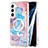 Custodia Silicone Gel Morbida Fantasia Modello Cover con Mag-Safe Magnetic per Samsung Galaxy S23 Plus 5G