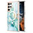 Custodia Silicone Gel Morbida Fantasia Modello Cover con Mag-Safe Magnetic per Samsung Galaxy S23 Ultra 5G