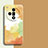 Custodia Silicone Gel Morbida Fantasia Modello Cover per Oppo Find X7 Ultra 5G Giallo