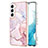 Custodia Silicone Gel Morbida Fantasia Modello Cover per Samsung Galaxy S21 5G Rosa