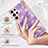 Custodia Silicone Gel Morbida Fantasia Modello Cover per Samsung Galaxy S21 Ultra 5G