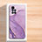 Custodia Silicone Gel Morbida Fantasia Modello Cover per Xiaomi Redmi Note 11 5G Viola