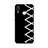 Custodia Silicone Gel Morbida Fantasia Modello Cover S01 per Huawei Nova 3e Nero