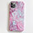 Custodia Silicone Gel Morbida Fantasia Modello Cover S02 per Apple iPhone 11 Pro Multicolore