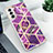 Custodia Silicone Gel Morbida Fantasia Modello Cover S02 per Samsung Galaxy S23 Plus 5G Viola