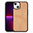 Custodia Silicone Gel Morbida Fantasia Modello Cover S03 per Apple iPhone 13 Mini Arancione