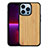 Custodia Silicone Gel Morbida Fantasia Modello Cover S03 per Apple iPhone 13 Pro Max Giallo