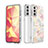 Custodia Silicone Gel Morbida Fantasia Modello Cover S03 per Samsung Galaxy S21 Plus 5G Multicolore