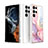 Custodia Silicone Gel Morbida Fantasia Modello Cover S03 per Samsung Galaxy S22 Ultra 5G Rosa