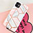 Custodia Silicone Gel Morbida Fantasia Modello Cover S05 per Apple iPhone 11 Rosa