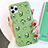 Custodia Silicone Gel Morbida Fantasia Modello Cover S14 per Apple iPhone 11 Pro Verde