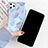 Custodia Silicone Gel Morbida Fantasia Modello Cover S15 per Apple iPhone 11 Pro Cielo Blu