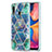 Custodia Silicone Gel Morbida Fantasia Modello Cover Y01B per Samsung Galaxy A20