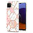 Custodia Silicone Gel Morbida Fantasia Modello Cover Y01B per Samsung Galaxy A22 5G Rosa