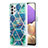 Custodia Silicone Gel Morbida Fantasia Modello Cover Y01B per Samsung Galaxy A32 5G Verde Notte