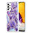 Custodia Silicone Gel Morbida Fantasia Modello Cover Y01B per Samsung Galaxy A72 4G