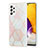 Custodia Silicone Gel Morbida Fantasia Modello Cover Y01B per Samsung Galaxy A72 4G Rosa