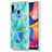 Custodia Silicone Gel Morbida Fantasia Modello Cover Y01B per Samsung Galaxy M10S