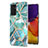 Custodia Silicone Gel Morbida Fantasia Modello Cover Y01B per Samsung Galaxy M14 5G Verde