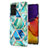 Custodia Silicone Gel Morbida Fantasia Modello Cover Y01B per Samsung Galaxy M14 5G Verde Pastello
