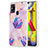 Custodia Silicone Gel Morbida Fantasia Modello Cover Y01B per Samsung Galaxy M21s