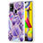 Custodia Silicone Gel Morbida Fantasia Modello Cover Y01B per Samsung Galaxy M21s